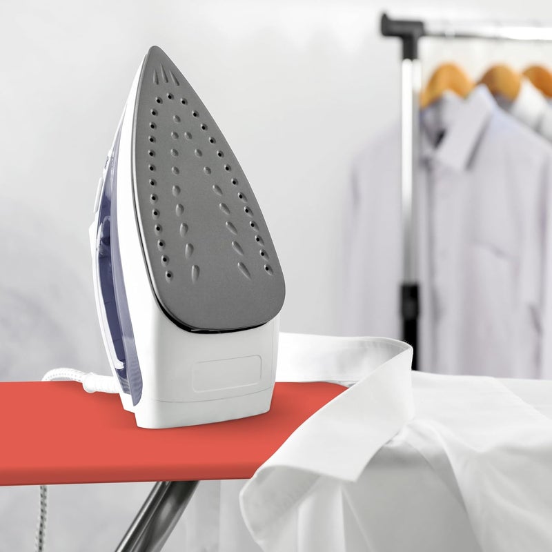 COTTY HOME Store Extra Thick Ironing Board Covers with Pad Standard Size 15x54, Heat Reflective Full Scorch Resistant Padding, Snug Fit Non-Slip Nose Pocket Fastener Straps Elastic Edges, Orange - Image 2